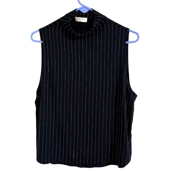 Aritzia Babaton Vince High Neck Sleeveless Top - Picture 3 of 8